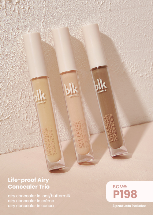 blk cosmetics daydream life-proof airy concealer trio - Buttermilk
