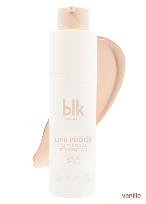 blk cosmetics life-proof airy serum foundation