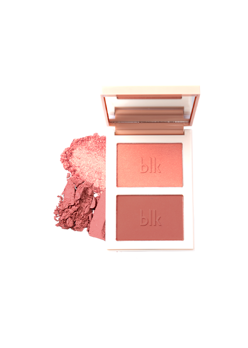 blk cosmetics daydream dual blush palette powder