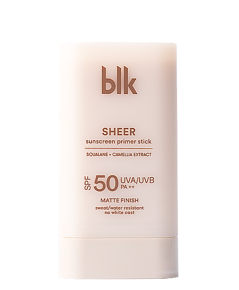 blk cosmetics universal sheer sunscreen primer stick 20g