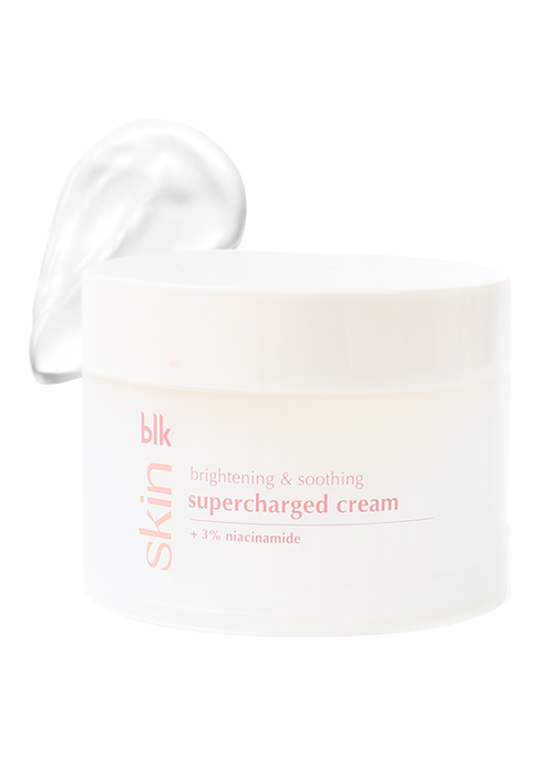 blk skin brightening & soothing supercharged cream + niacinamide 50g