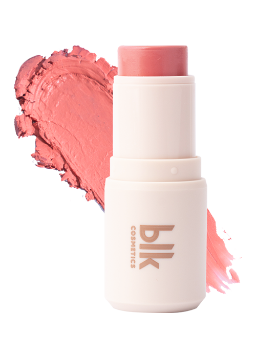 blk cosmetics universal full set (superbalm + sunscreen + desert rose color stick + brow wax + pouch