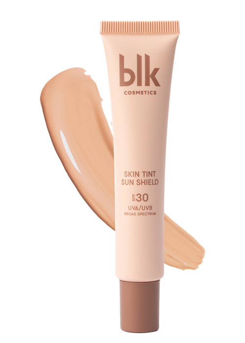 blk cosmetics universal skin tint + color stick duo