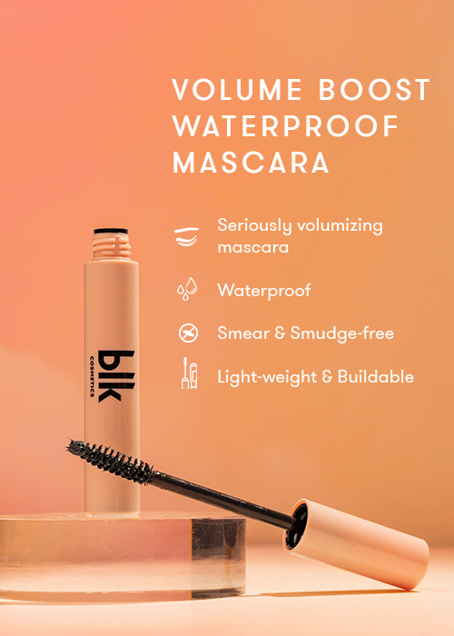 blk cosmetics volume boost waterproof mascara