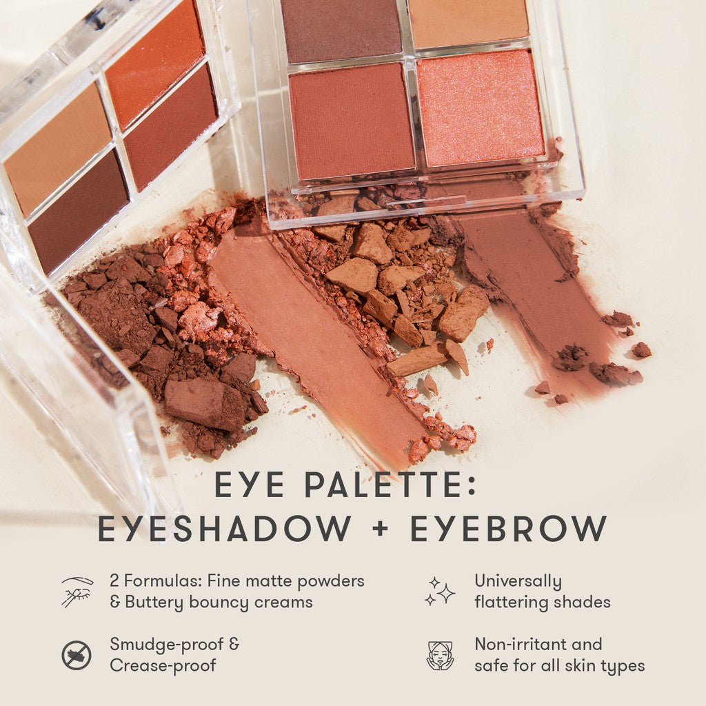 blk cosmetics eyeshadow palette - Clay