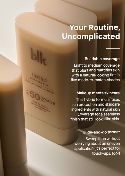 blk cosmetics universal tinted sunscreen stick